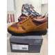 thumbnail image 1 of New Balance Mens 7.5, 8, 8.5 UALGSOG Rainier Low Glazed Ginger/Crimson Sneaker, 1 of 5