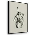 thumbnail image 3 of Mistletoe Sketch I - Framed Gallery Wrapped Holiday Canvas - 27 x 41 - Black Frame, 3 of 8