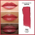 thumbnail image 2 of L'Oreal Paris Colour Riche Original Satin Lipstick for Moisturized Lips, 752 Classic Wine, 2 of 5