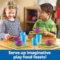 thumbnail image 3 of Learning Resources New Sprouts Serve It! Dish Set, 24 Pieces, 3 of 6