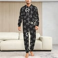 thumbnail image 6 of Badtz Maru Unisex Onesie Pajamas Zipper Jumpsuit Hooded One Piece Sleepwear for Family Mens Womens, 6 of 8