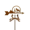 thumbnail image 1 of EZ Vane EZ1305-4S Coyote with Cactus Weathervane - Four Sided Mount, 1 of 1