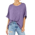 thumbnail image 4 of Sherrylily Women Tops Oversized T-Shirt Short Sleeve Loose Casual Shirts Summer Tee S-2XL, 4 of 6
