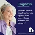 thumbnail image 4 of Bestvite Cognizin Citicoline 500mg (180 Vegetarian Capsules)(3-Pack) - Clinically Studied Form of Citicoline - No Stearates - Vegan - Non GMO - Gluten Free, 4 of 7