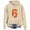 #173-Beige, variant on Craaazy Long Sleeve Tops for Women Digital Prints Hooded Sweatshirt Gifts
