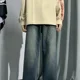 thumbnail image 4 of Pantalones vaqueros rectos para hombre, pantalones de tiro bajo con bolsillos, estilo Harajuku, de lujo, elegantes, para primavera y otoño, regulares, para hombre, 4 of 4