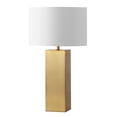 thumbnail image 2 of Safavieh Couture Hank 28" Electroplating Table Lamp, Gold, 2 of 12
