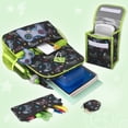thumbnail image 3 of Trailmaker 16.5 Inch Male Backpack 6 in 1 Set with Lunch Bag, Pencil Case, Tech Pouch, Keychain, Carabiner Clip Attached (Game Controllers) for Travel, Commute, 3 of 6