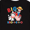 thumbnail image 4 of Inktastic Farmer Tractor EIEIO Big Bro Boys Long Sleeve Toddler T-Shirt, 4 of 5