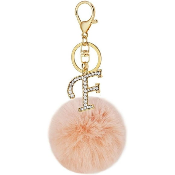 Porte-clés Lettre, 26 Lettres A-Z Porte-Clés Lettre Décoratif, Porte-Clés Nom pour Femmes Filles Hommes Cadeau Adolescent