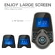 thumbnail image 3 of Transmisor FM Bluetooth para coche Nulaxy KM18 marrón con 1,44 pulgadas, 3 of 7