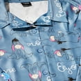 thumbnail image 4 of Winnie the Pooh Womens Eeyore Satin Straight Leg Long Pyjama Set, 4 of 4