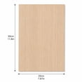 thumbnail image 2 of Unfinished Blank Wood Rectangular Board for DIY Crafts Paintable Natural Wood Plaque Smooth Sanded Surface 7.87 x 11.8 Inch for Festive Home Decor and Art Projects Display, 2 of 5