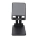 thumbnail image 4 of Soporte para teléfono celular para escritorio, varillas dobles plegables para iPhone, tableta, teléfono inteligente, grabación en vivo, color negro, 4 of 10