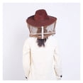 thumbnail image 2 of Cowboy Hat Beekeeping Veil Full Face Neck Cover Protective Gardening Hiking Bee Suit Outdoor Head ,Comfortable and Sturdy, 2 of 6