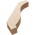 thumbnail image 6 of Ekena Millwork 3"W x 16"D x 16"H Baker Rough Cedar Woodgrain TimberThane Knee Brace, Primed, 6 of 6