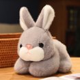 thumbnail image 4 of Bunny Model Baby Sleeping Companion Home Bed Decor para niños niñas (gris) Ehuebsd libre de BPA, 4 of 9