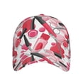 thumbnail image 2 of Naloa Original Classic Low Profile Hat Men Women Baseball Cap Dad Hat Adjustable Unconstructed Makeup Print Cap, 2 of 9