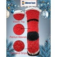 thumbnail image 2 of Non Slip Anti Skid Christmas Cozy Fuzzy Home Lounge Slipper Hospital Socks, 2 of 6