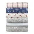 thumbnail image 6 of Mainstays Flannel Stags - Full Sheet set, 6 of 7