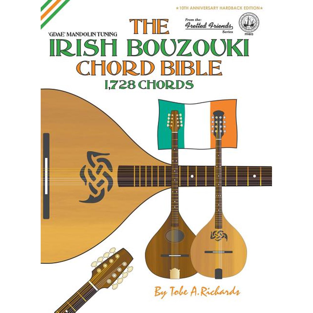 The Irish Bouzouki Chord Bible Gdae Mandolin Tuning 1,728 Chords