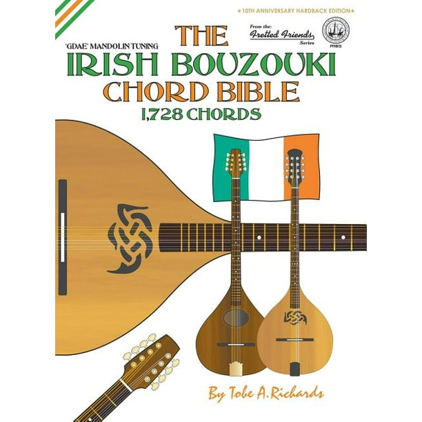 The Irish Bouzouki Chord Bible Gdae Mandolin Tuning 1,728 Chords