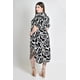 thumbnail image 3 of Vestido camisero de lino estampado Roman Fashion /Tallas Extras, 2154 (Negro) negro 40, 3 of 5