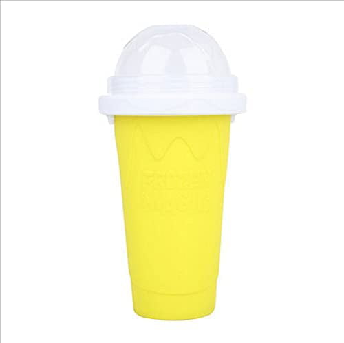 Slushy Maker Cup Magic Smoothie Cup Fast Cooling DIY Squeeze Cup Ice Milkshake Cups Summer Freeze Cooling Siushie Maker Cup 