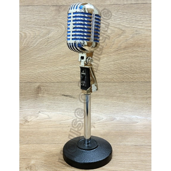 Nickel Dynamic Mic With Stand