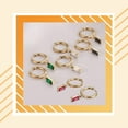 thumbnail image 3 of Pendientes de diamantes de imitación sweethay para mujer cristal blanco, 3 of 6