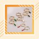 thumbnail image 2 of Pendientes de diamantes de imitación Minnieouse 1 par para fiestas bodas compromisos joyería para mujer AP016297-02, 2 of 6