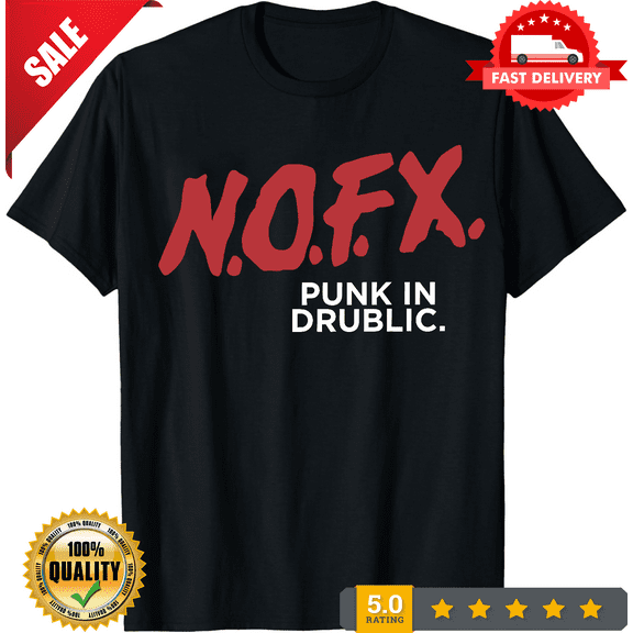 Men's T-Shirts Nofx Band Novelty Cotton Tee Shirt Short Sleeve T Shirts, LIMITED EDITION-TH65366