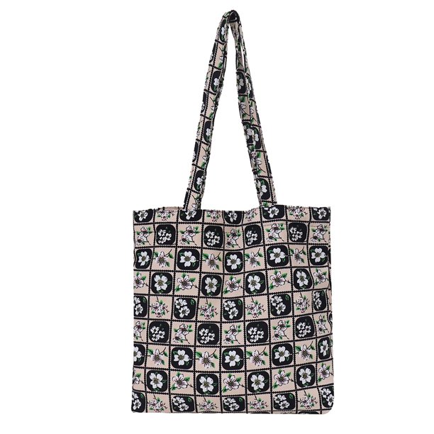 Sywqhk Bolso De Hombro De Lona De Compras Diarias Para Mujer Bolso De Mano De Gran Capacidad (Blanco) Sywqhk Para estrenar