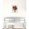 thumbnail image 2 of Vases With Flowers II 1 White Framed Print Wall Art, 2 of 3