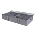 thumbnail image 1 of 50L Under Bed Storage Box with Lid, Foldable Linen Storage Box, 1 of 5