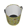 thumbnail image 2 of KLL Sage Green With Sunflowers Waterproof Foldable Laundry Hamper Bucket with Handles for Storage Bin,Kids Room,Home Organizer (Medium ), 2 of 7