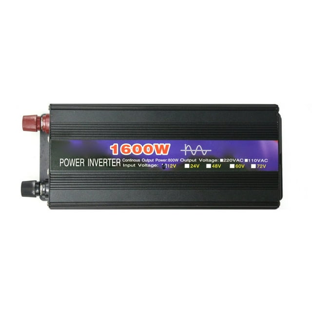 1600W Pure Sine Wave Intelligent String Inverter Power Inverter Car Inverter