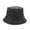 Black, variant on Washed Cotton Bucket Hat Sun Visors for Men Women Retro Beach Hat for Outdoor Sunscreen Hats