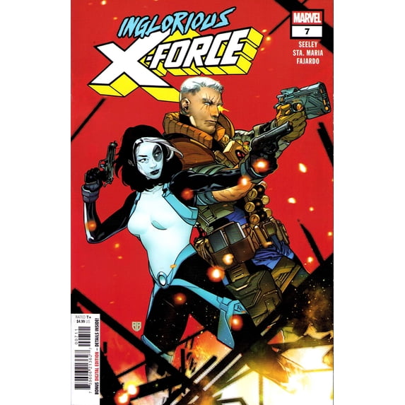 Inglorious X-Force #7 VF ; Marvel Comic Book