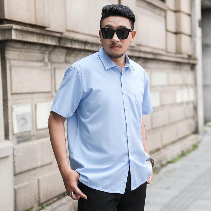 Men's short sleeve dress shirt 1 piece of white XL, 1 piece of light blue +  navy blue XL - Walmart.ca