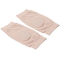 thumbnail image 4 of 1Pair Both Sides Protective Pads Silicone Ankle Heel Foot Protection Sleeve Skin Color, 4 of 9