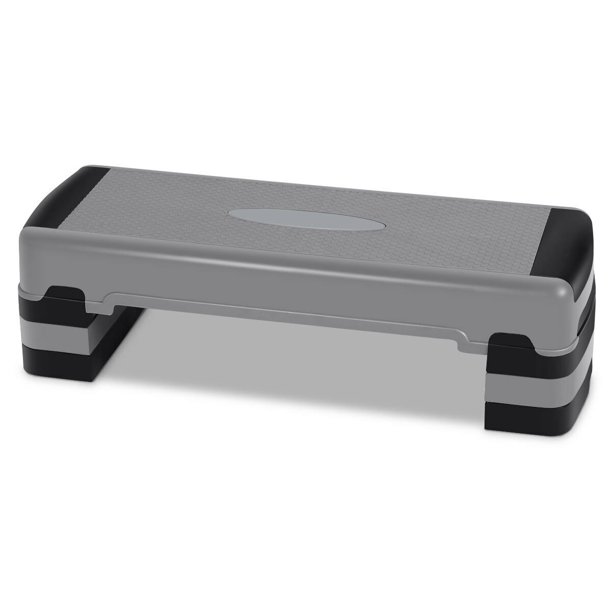 Costway 35'' Fitness Aerobic Step Cardio Adjustable 6"8"10" Exercise