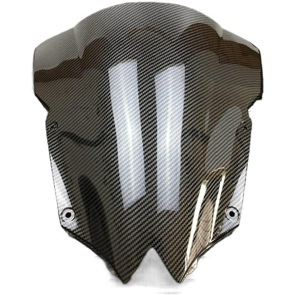 Windscreen for 2008 2009-2012 2013 2014 2015 2016 for Yamaha YZF-R6 YZF 600 R6 Wind Screen Deflectors Windshield Carbon Chameleon Spoiler (Color : Carbon Fiber Pattern)