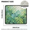 thumbnail image 2 of ZIATUBLES Monstera Washing Machine Dust Cover Pad Washer and Dryer Top Protector Mat for Laundry Room Kitchen Home Washable Decor Accessories, 24 x 19.7 Inch, 2 of 7