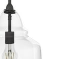 thumbnail image 4 of Hunter - Dunshire 1-light Noble Bronze, Medium Size Pendant Light, Dimmable, Casual Style, Bell Shaped, for Bedrooms, Dining, Living Rooms - 19654, 4 of 8