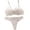 Khaki, variant on Bra and Panty Sets for Women, Matching Bra and Panty Sets, Push Up Bra, Women's Underwear and Bras, Thongs for Women, Blue 80C