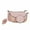 Pink, variant on Messenger Crossbody Bags for Women Shoulder Bag with Mini Coin purse pouch accessory keychain with Wristlet Bag