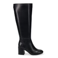 thumbnail image 2 of SO® Selina Tall Kepler Women's Knee High Boots Color: Onyx Size: 8.5, 2 of 4