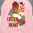 thumbnail image 3 of Encanto - Listen To Your Heart Dolores - Toddler & Youth Girls Raglan Graphic T-Shirt, 3 of 5