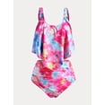 thumbnail image 1 of Traje de Tankini Talla Extra Acolchada Rosegal Camisetas tallas grandes, 1 of 2